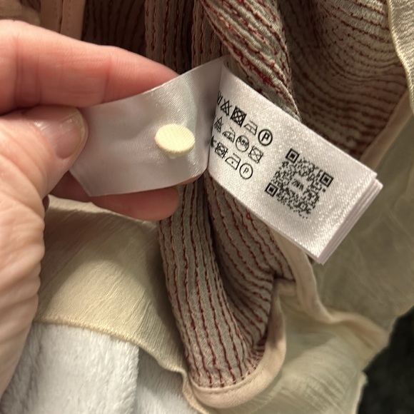 Zara ZW collection red sequin chiffon dress, Christmas party, holiday, New Years - Picture 4 of 16